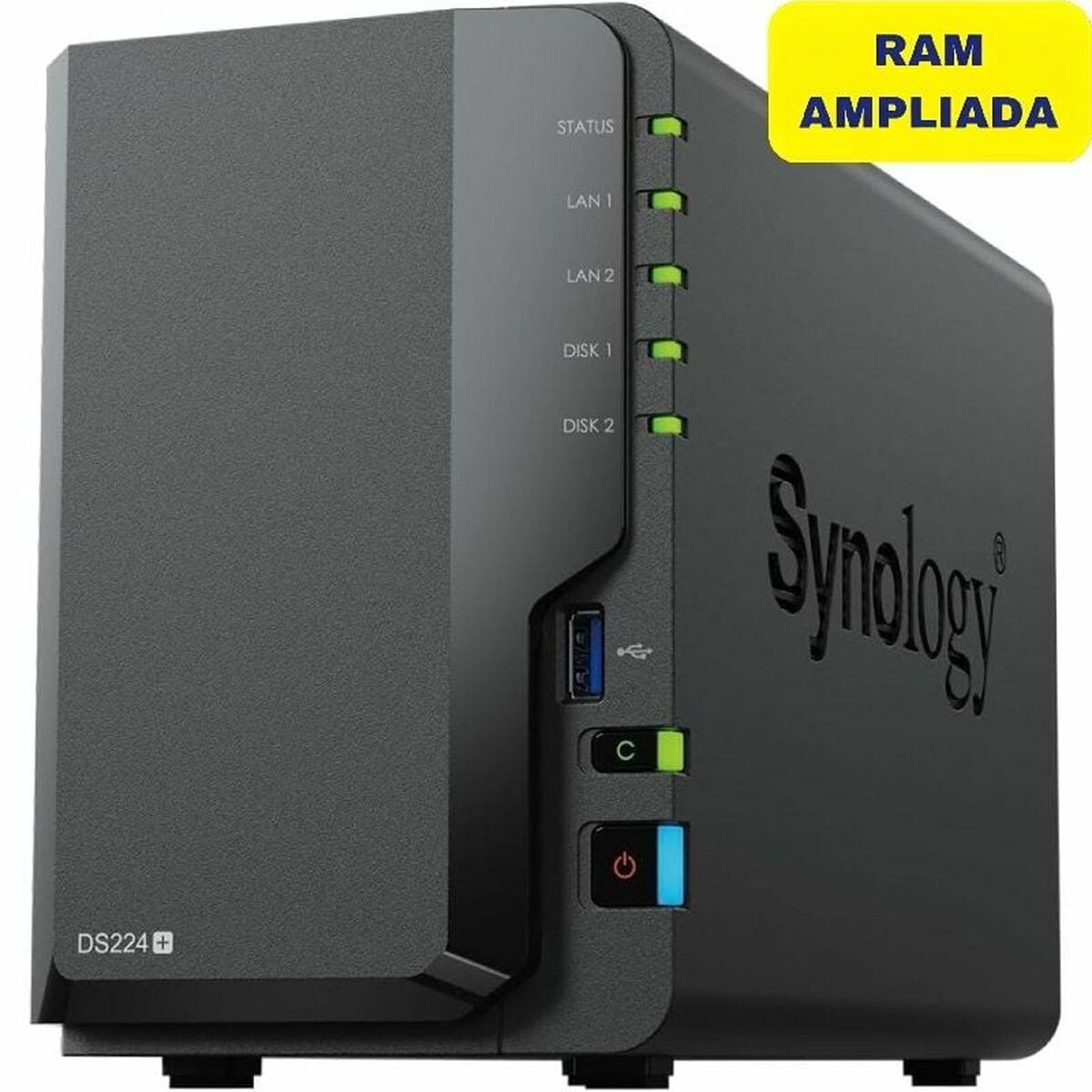 Stockage en Réseau NAS Synology DS224+/6G Dual Core