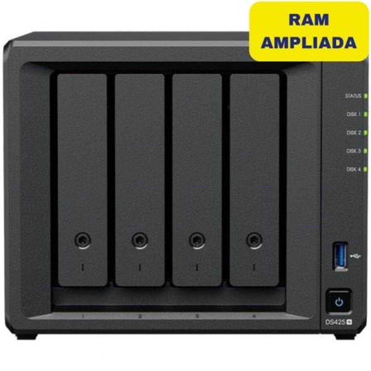 Picture of NAS Network Storage Synology DS425+/6G Intel Celeron Black