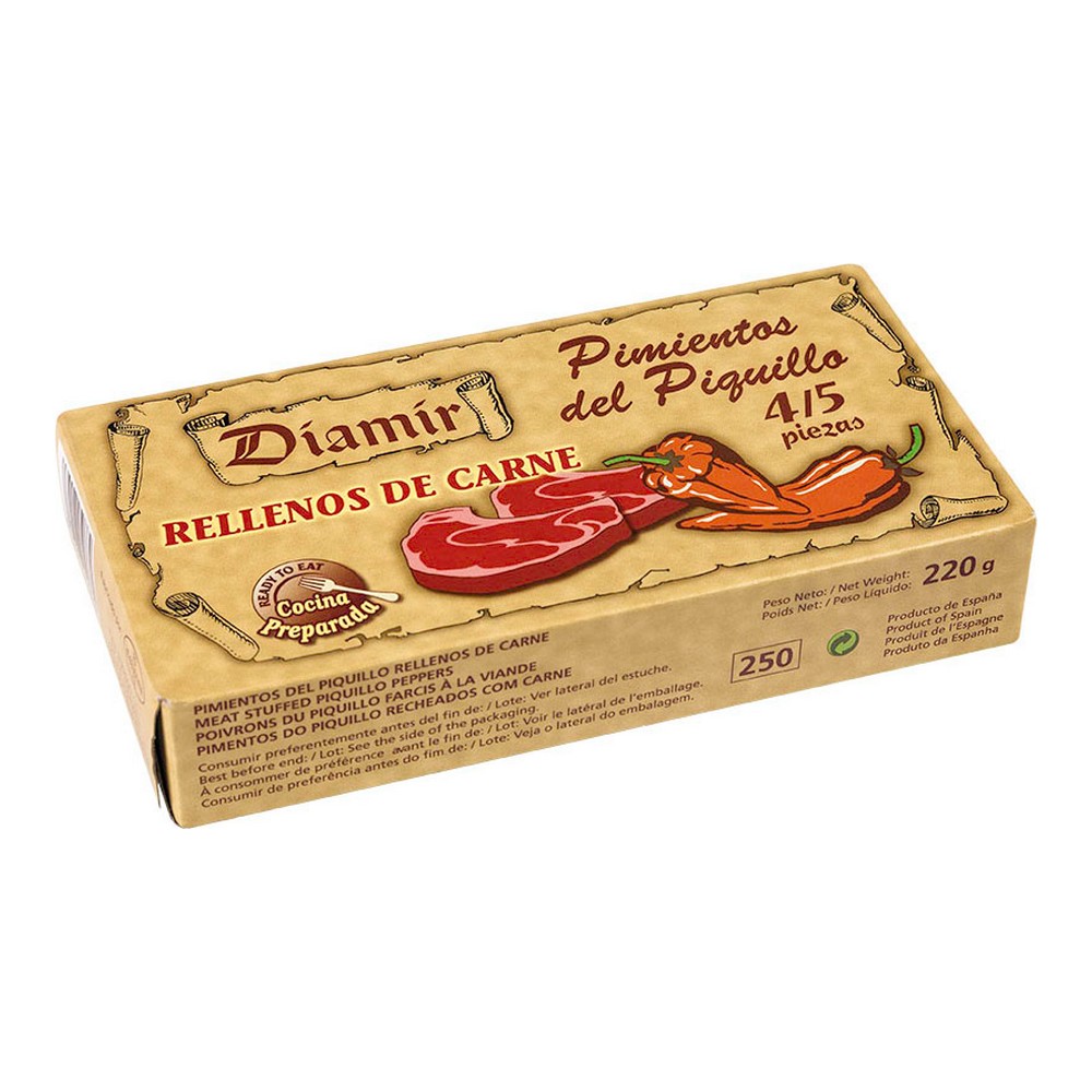 Piquillo Peppers Diamir Filling Meat (220 g)