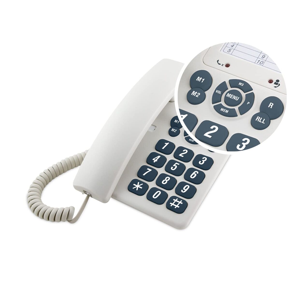 Bild von Landline Telephone SPC Gramo White