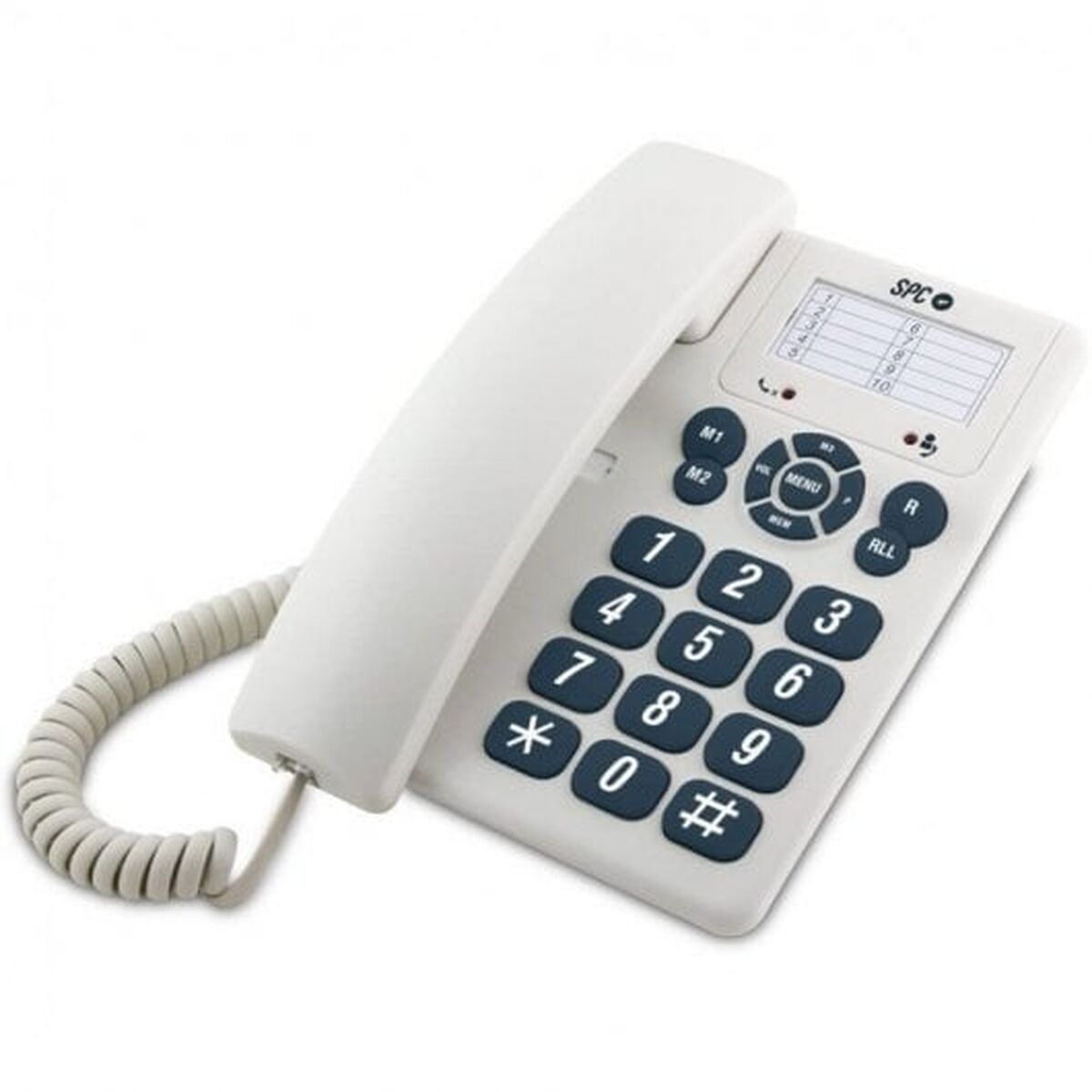 Landline Telephone SPC Gramo White