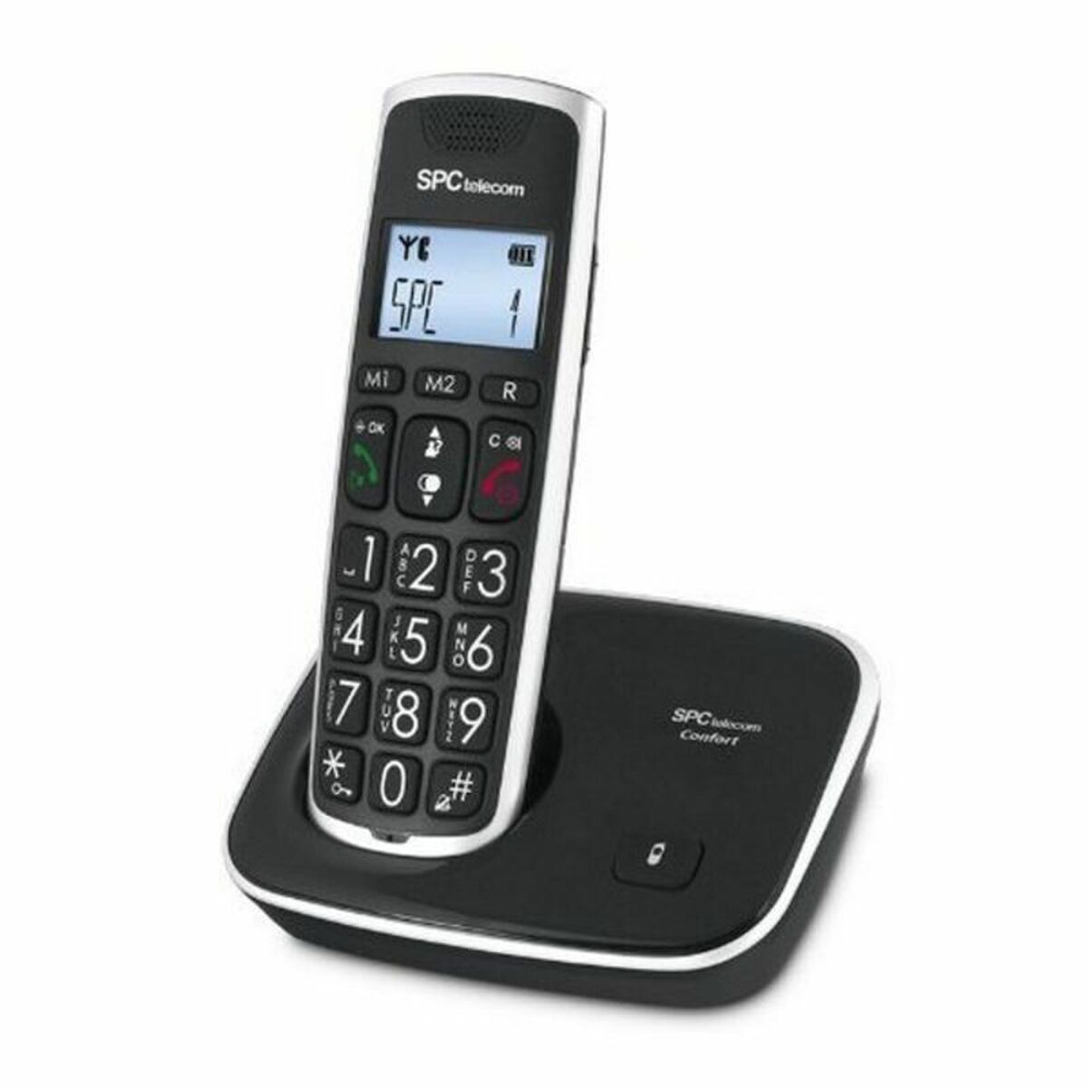 Wireless Phone SPC 7608N Black Picture of Wireless Phone SPC 7608N Black