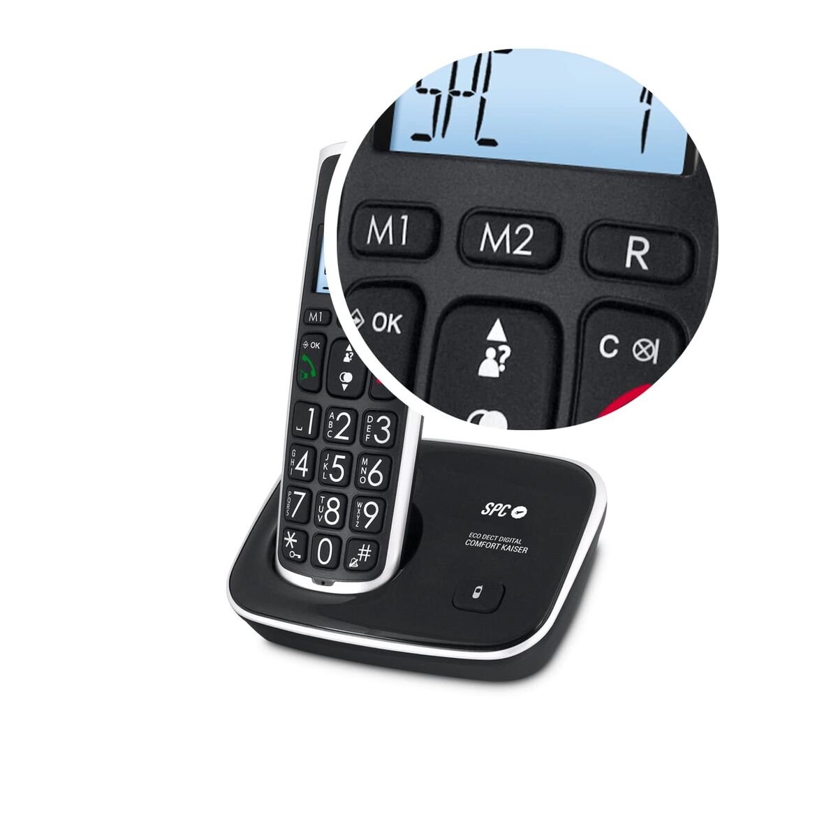Wireless Phone SPC Gramo Blue Black