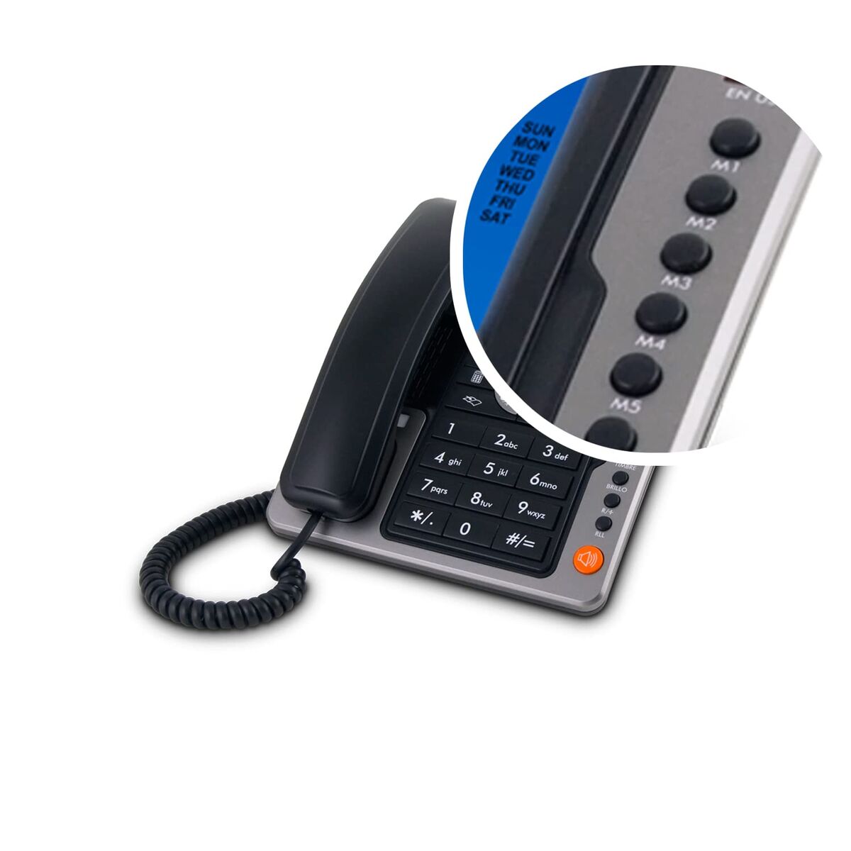 Obrazek Landline Telephone SPC Gramo Blue Black