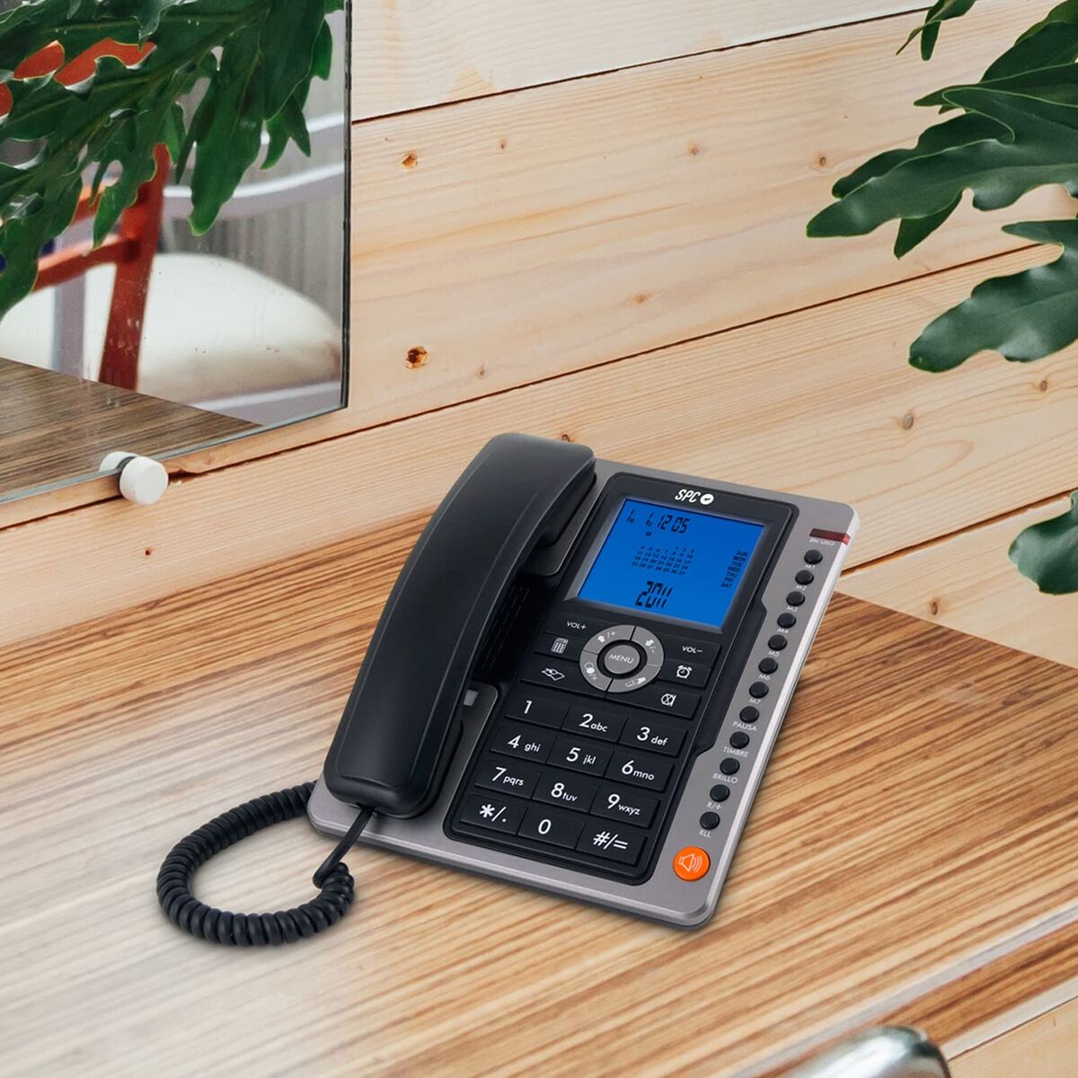 Obrazek Landline Telephone SPC Gramo Blue Black