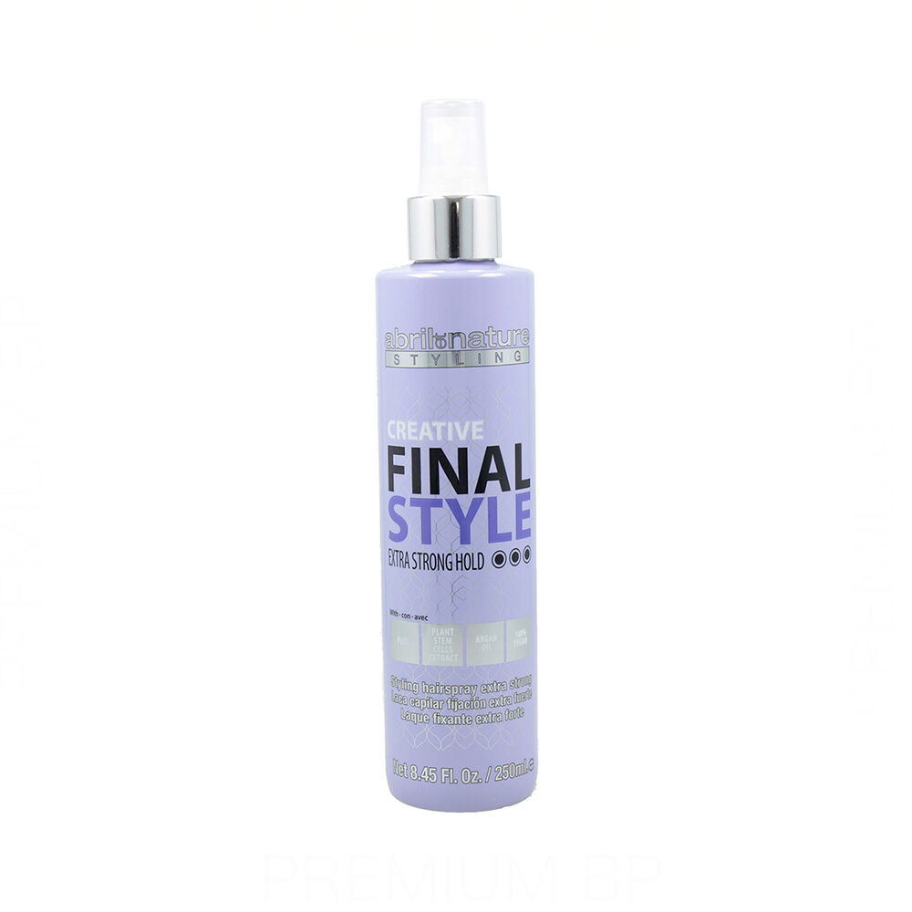 Couche de finition Abril Et Nature Creative Final Style Extra Strong Hold (250 ml)