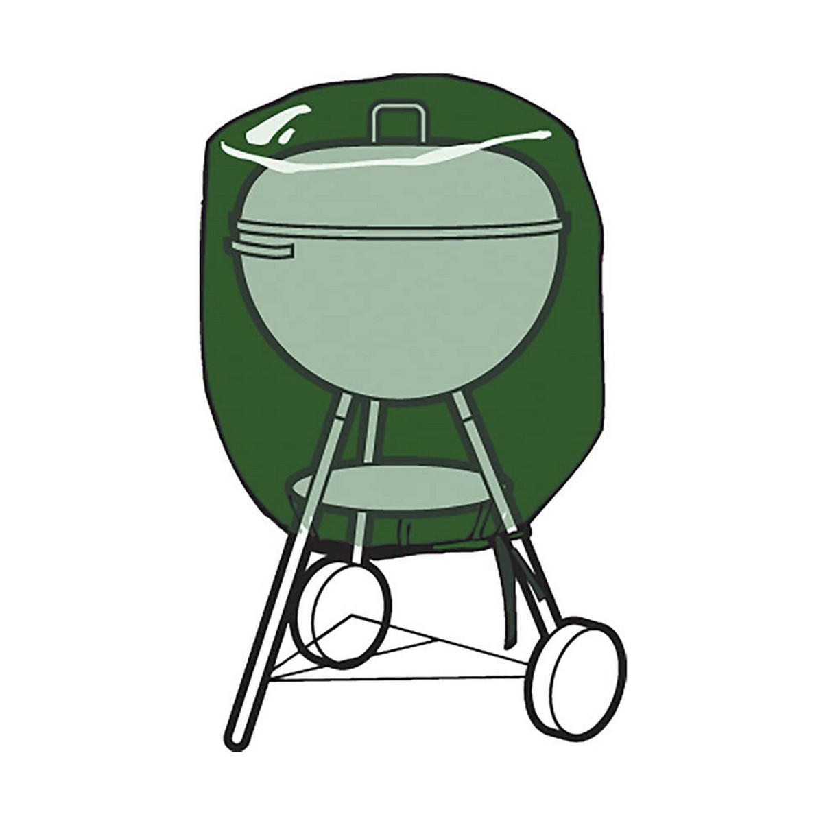 Housse de protection pour barbecue Altadex Vert