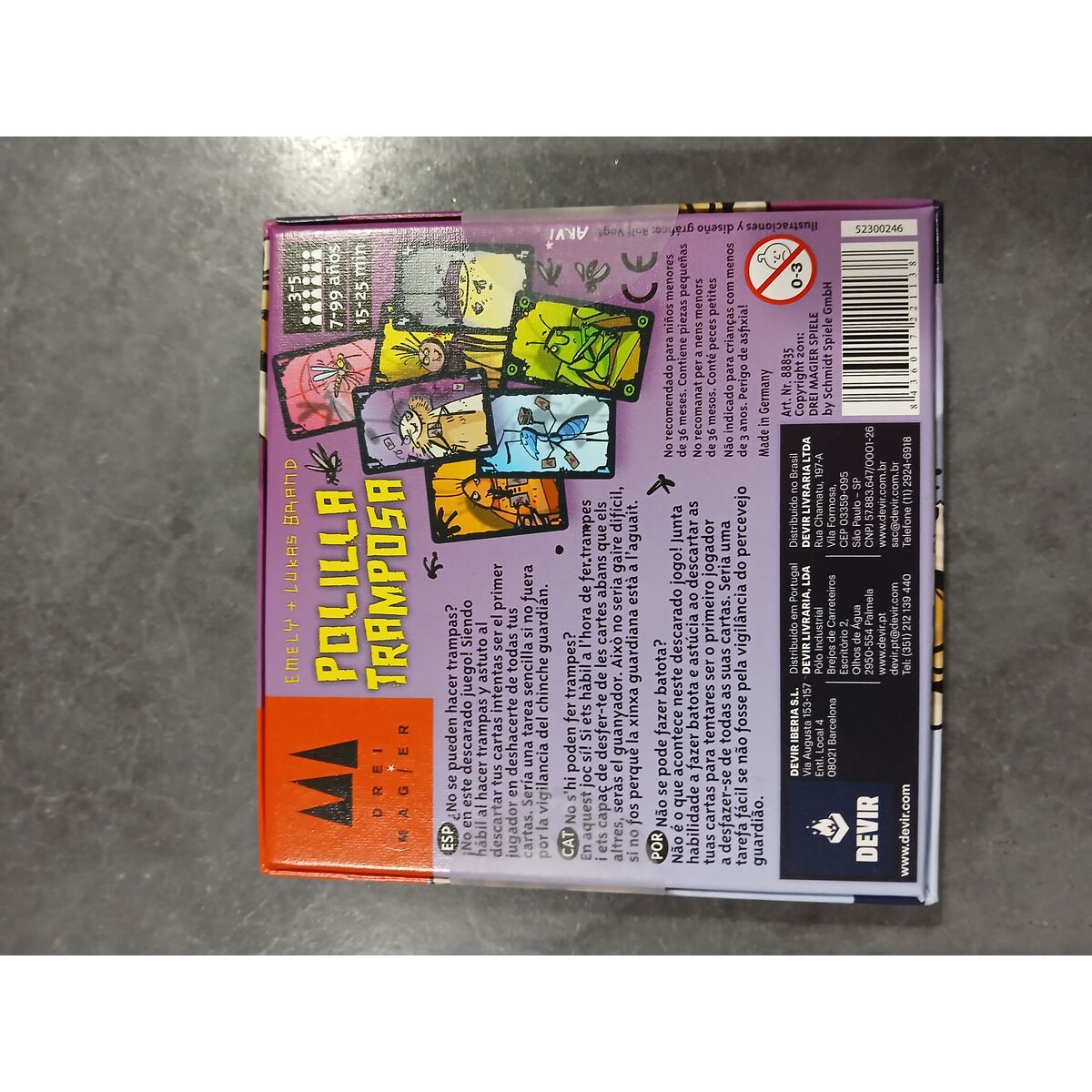 Board game Polilla Tramposa Devir 221138