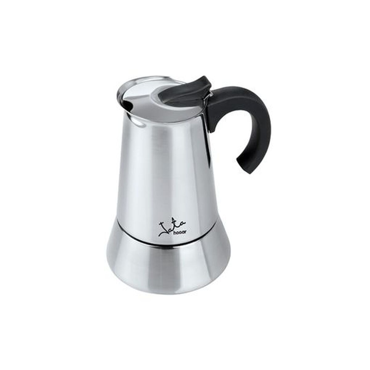 Italiaanse Koffiepot JATA CAX112 ODIN   * Zilverkleurig 12 Koppar