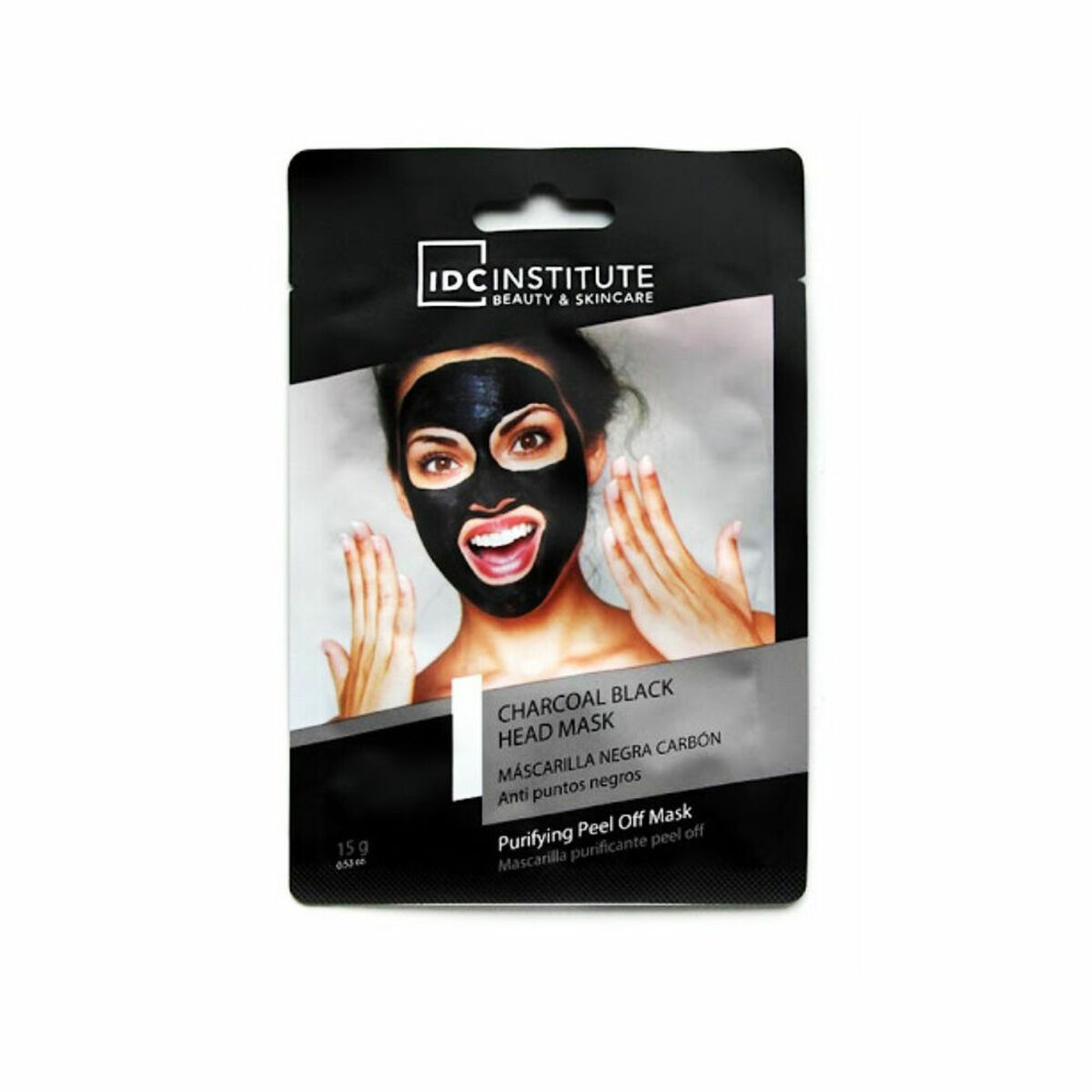 Masque facial Peel Off IDC Institute Charcoal Black (15 g)
