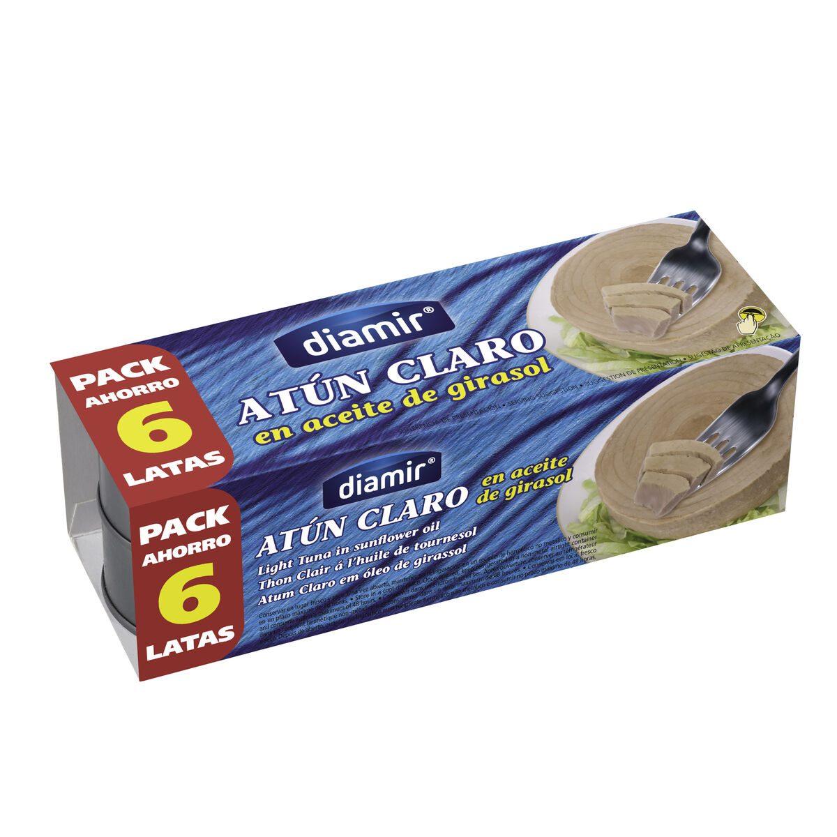 Tuna Diamir Sunflower oil 6 Units
