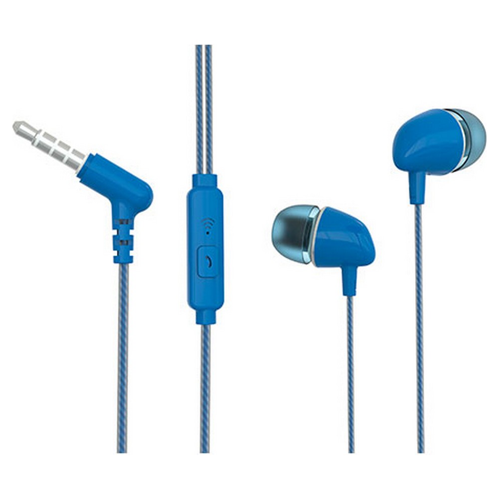 Auriculares con Micrófono TM Electron Azul