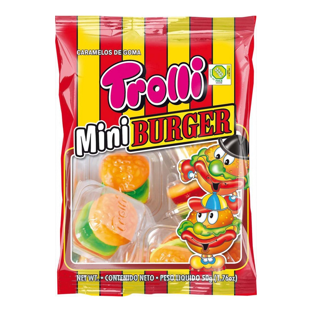 Snoepgoed Trolli Mini Burger (50 g)