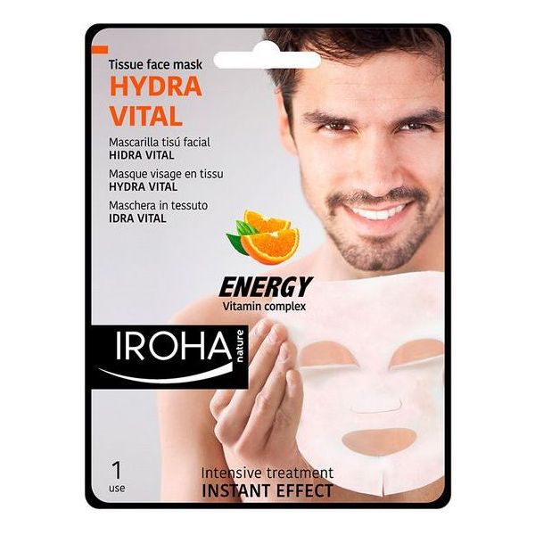 Masque hydratant Men Tissue Iroha   