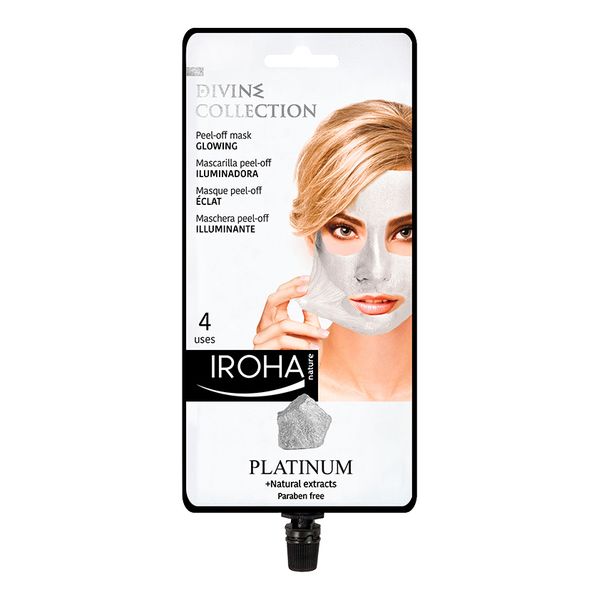 Masque facial Peel Off Platinum Iroha   
