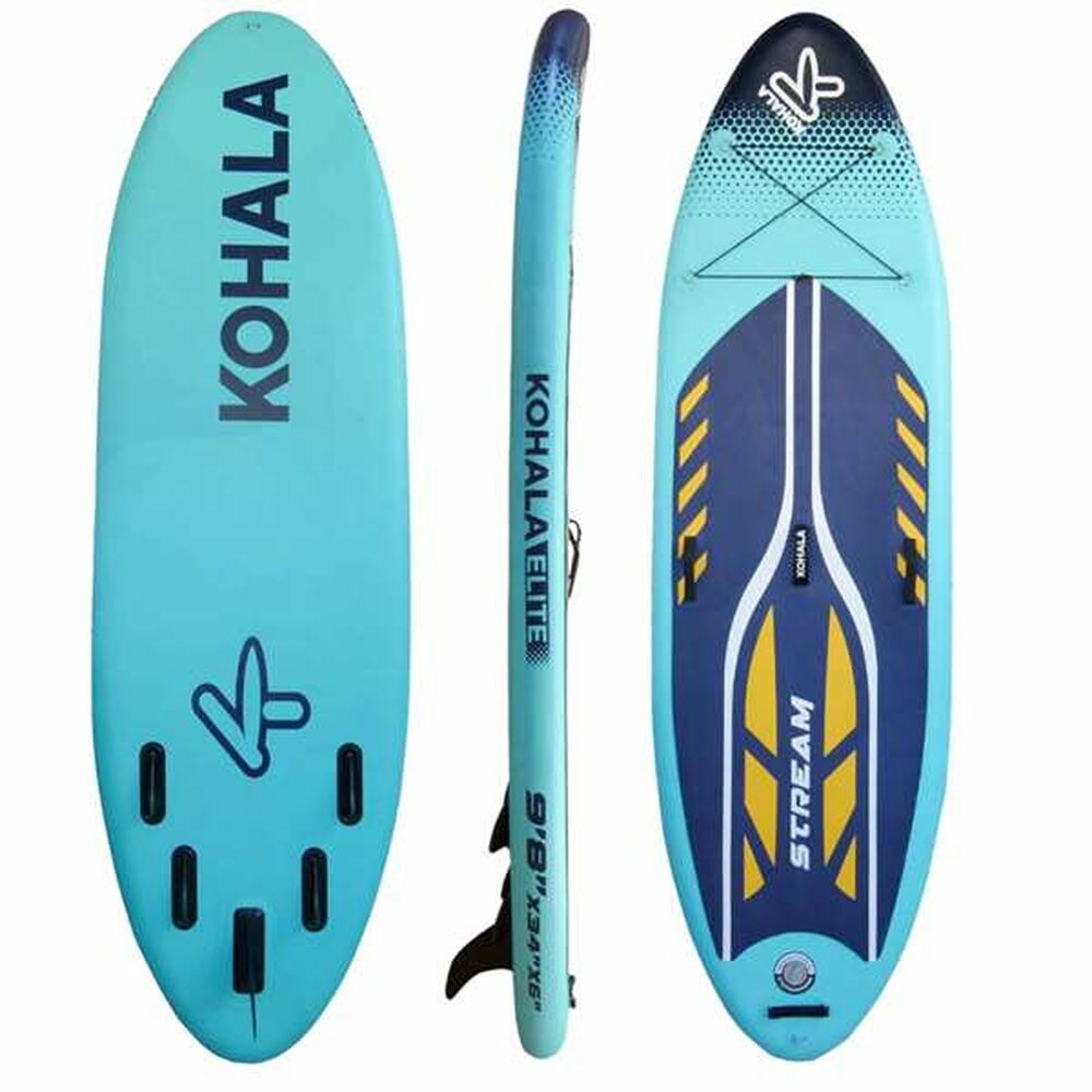 Paddle Surf Board Kohala Stream River Blue 15 PSI (295 x 85 x 15 cm)