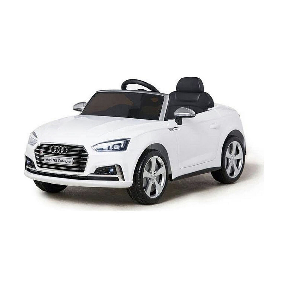 Voiture électrique pour enfants Audi S5 Cabriolet Blanc 12 V 35 W