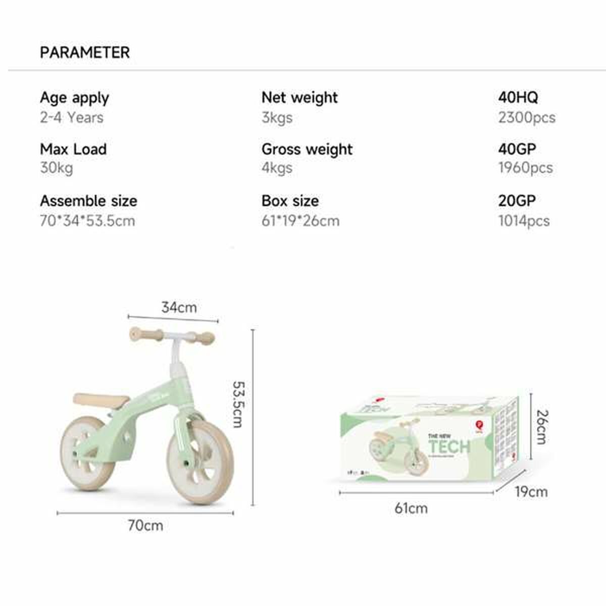Image secondaire de Vélo pour Enfants Ociotrends Mingt 10