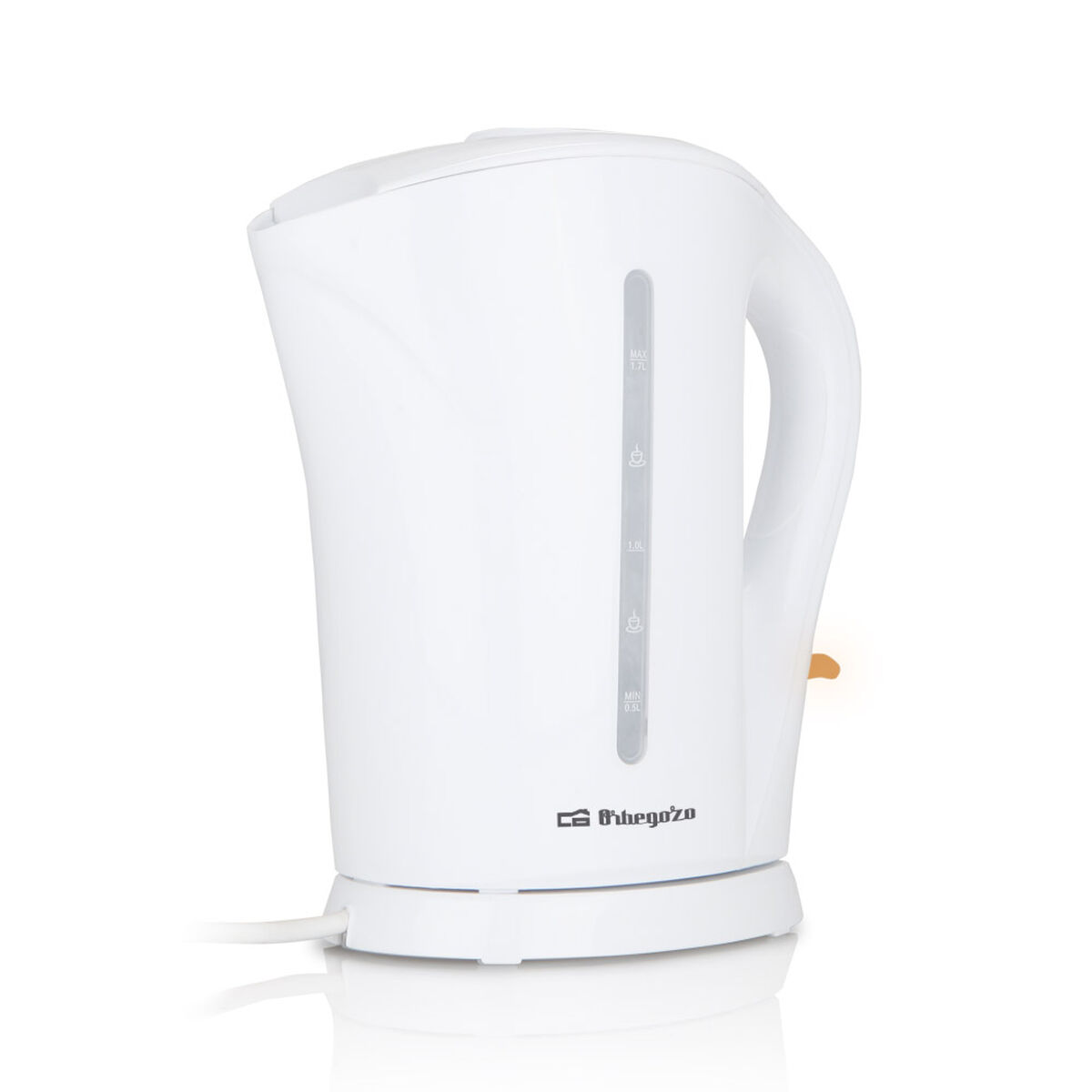Kettle Orbegozo KT6003 White Plastic 1,7 L