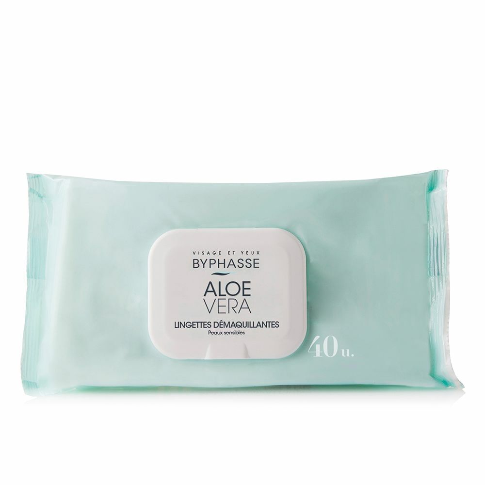 Make Up Remover Wipes Byphasse Aloe Vera (40 uds)
