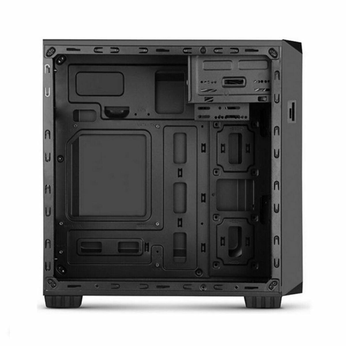 Afbeeldingen van ATX Mini-tower Box with Card Reader Nox-Xtreme NXCBAYMX2 Black