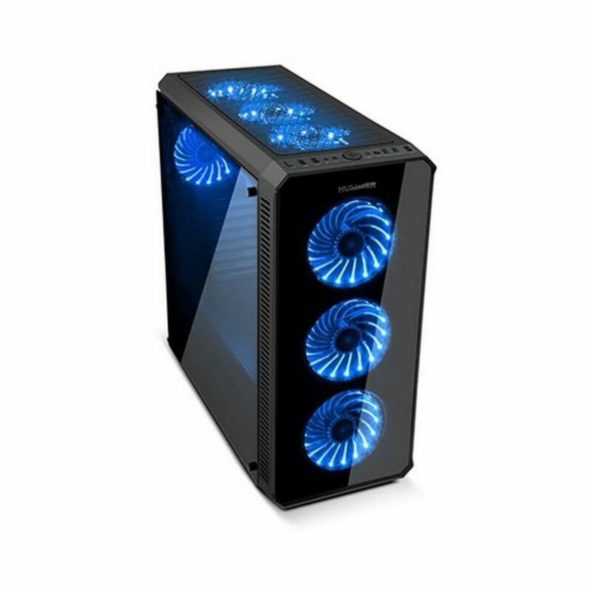 Picture of ATX Semi-tower Box Nox-Xtreme NXHUMMERTGX Black