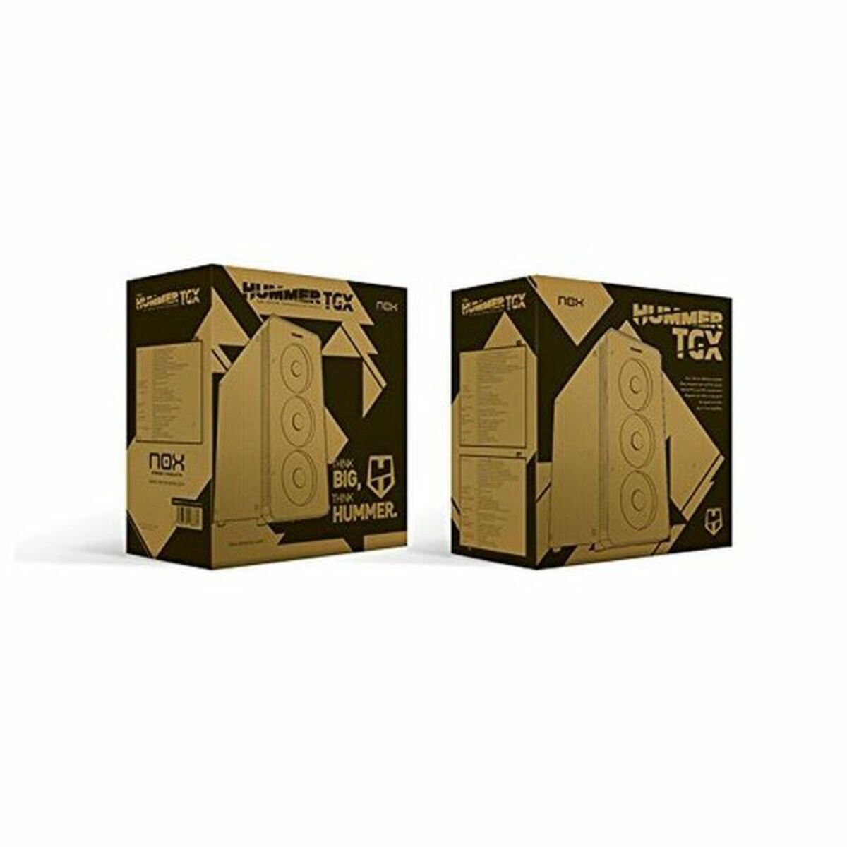 Picture of ATX Semi-tower Box Nox-Xtreme NXHUMMERTGX Black