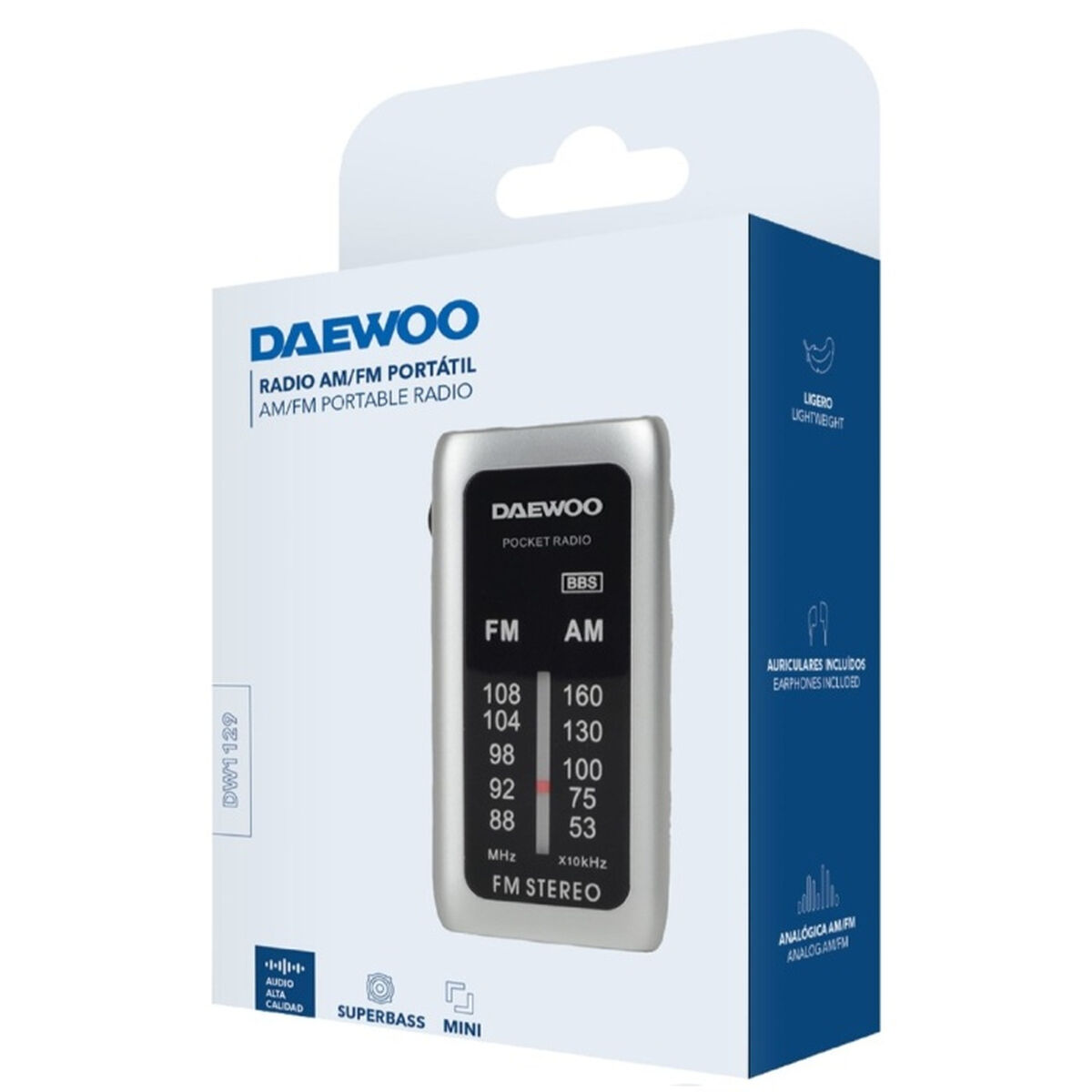 Bild von Tragbares Radio Daewoo DW1129 AM/FM