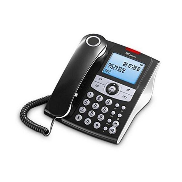 Teléfono Fijo SPC 3804N LCD Negro
