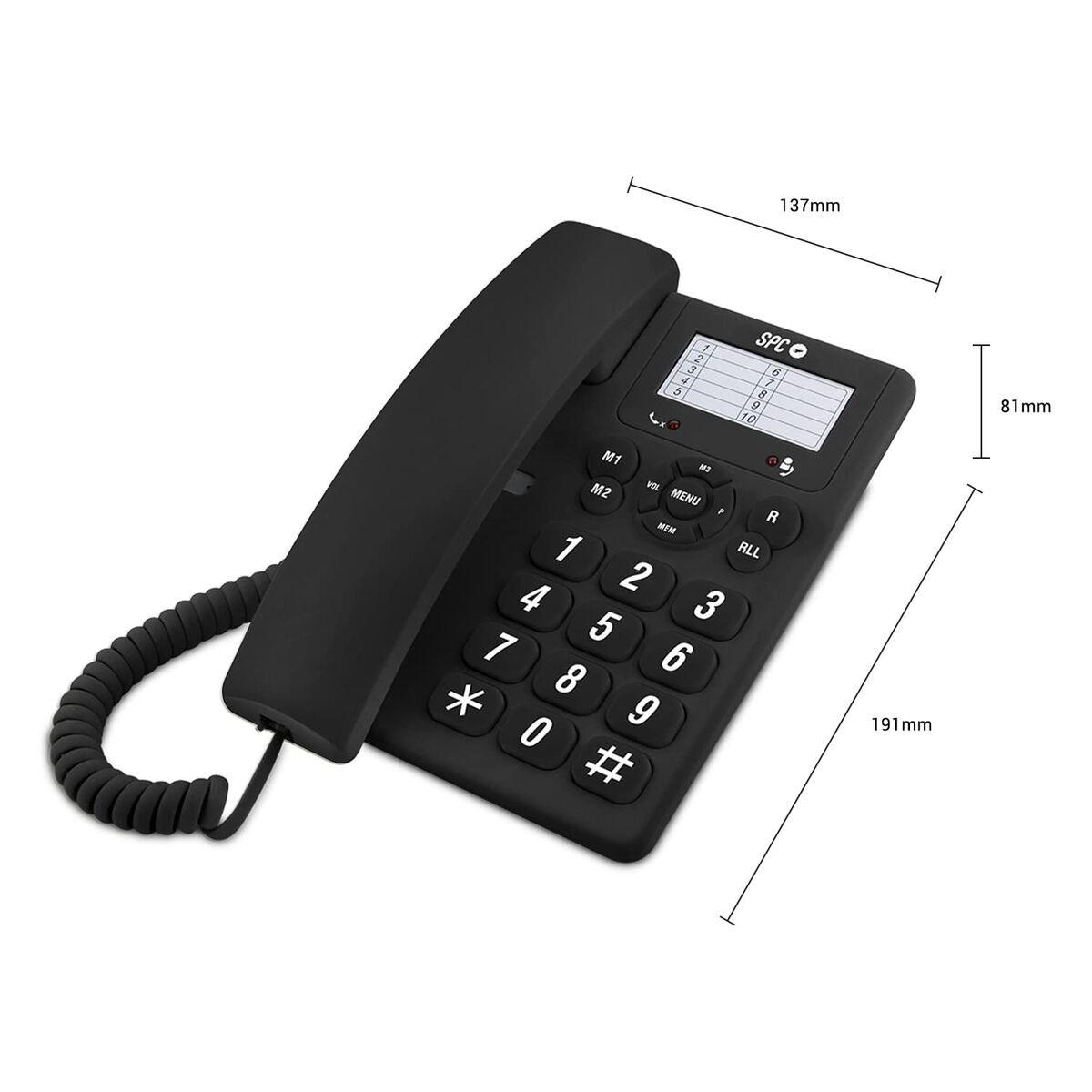 Bild von Landline Telephone SPC Original Black