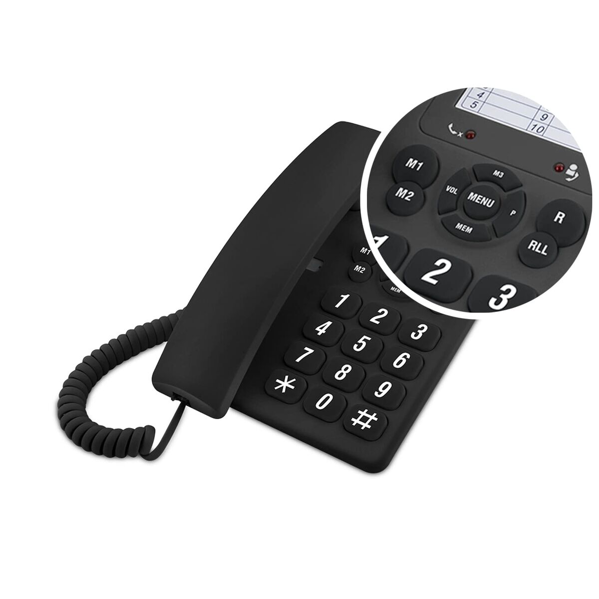 Bild von Landline Telephone SPC Original Black