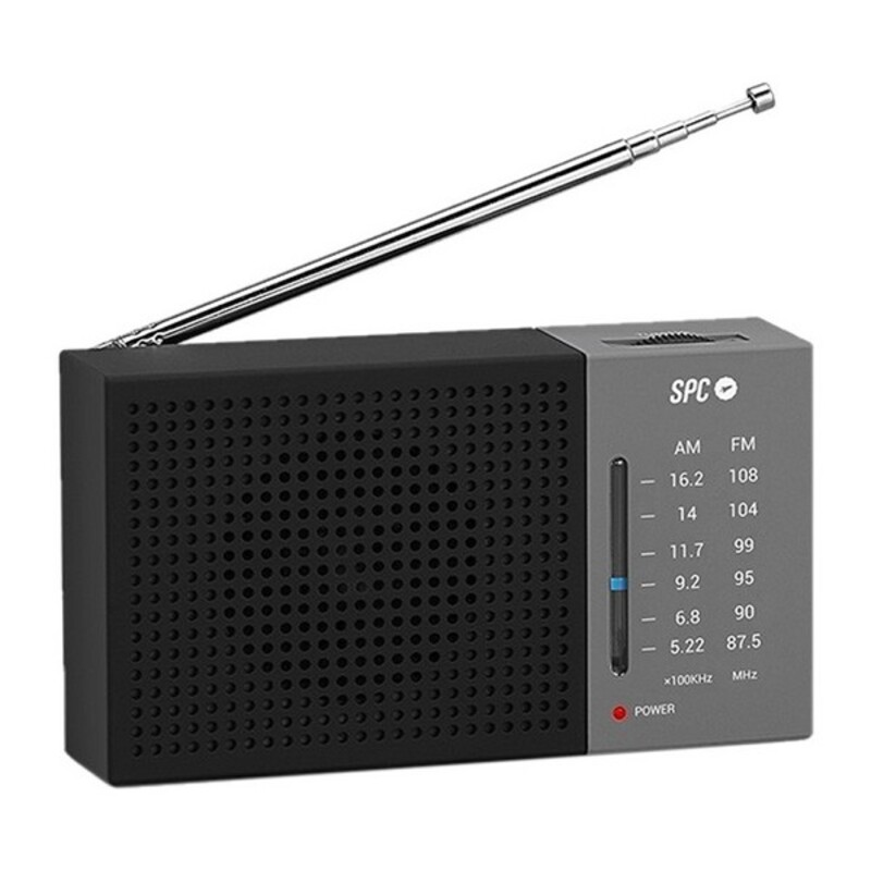 Transistor Radio SPC Jetty Lite 4584N AM/FM LR6 Grey