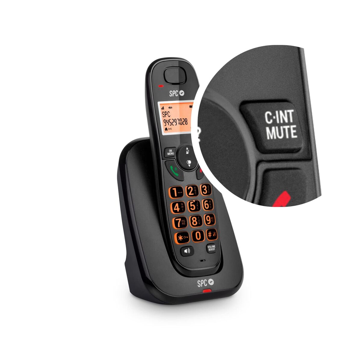 Wireless Phone SPC Kairo Black