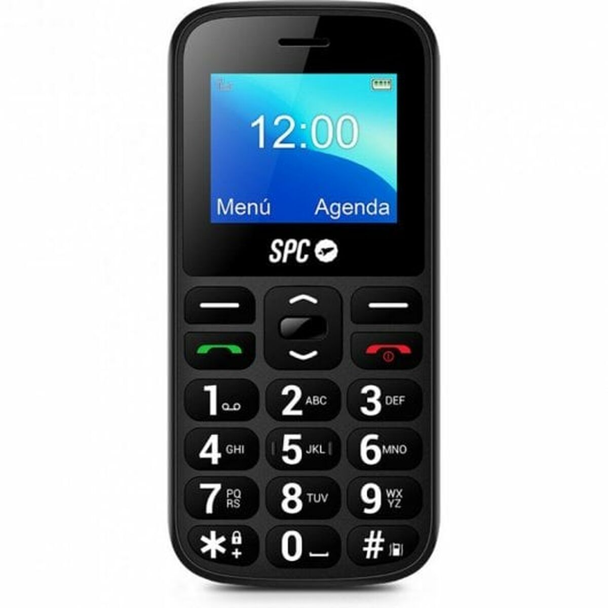 Obrazek Mobile phone SPC FORTUNE 2 4G Black 64 GB 128 GB RAM 4G LTE
