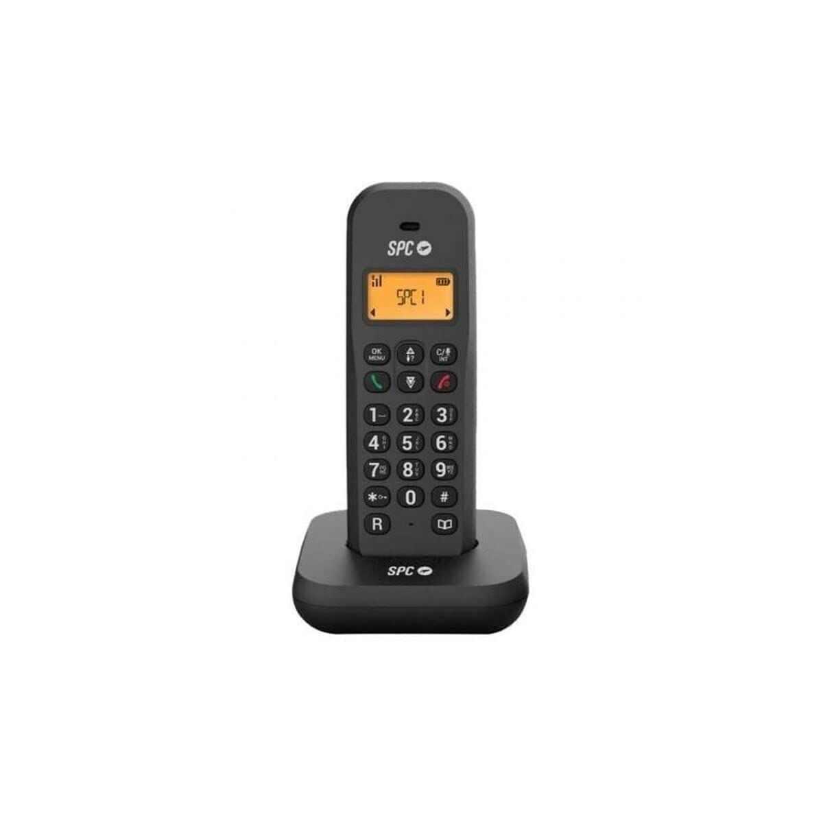 Obrazek Wireless Phone SPC 7334N Black Multicolour Amber