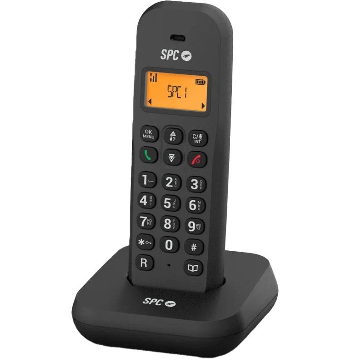 Wireless Phone SPC 7334N Black Multicolour Amber