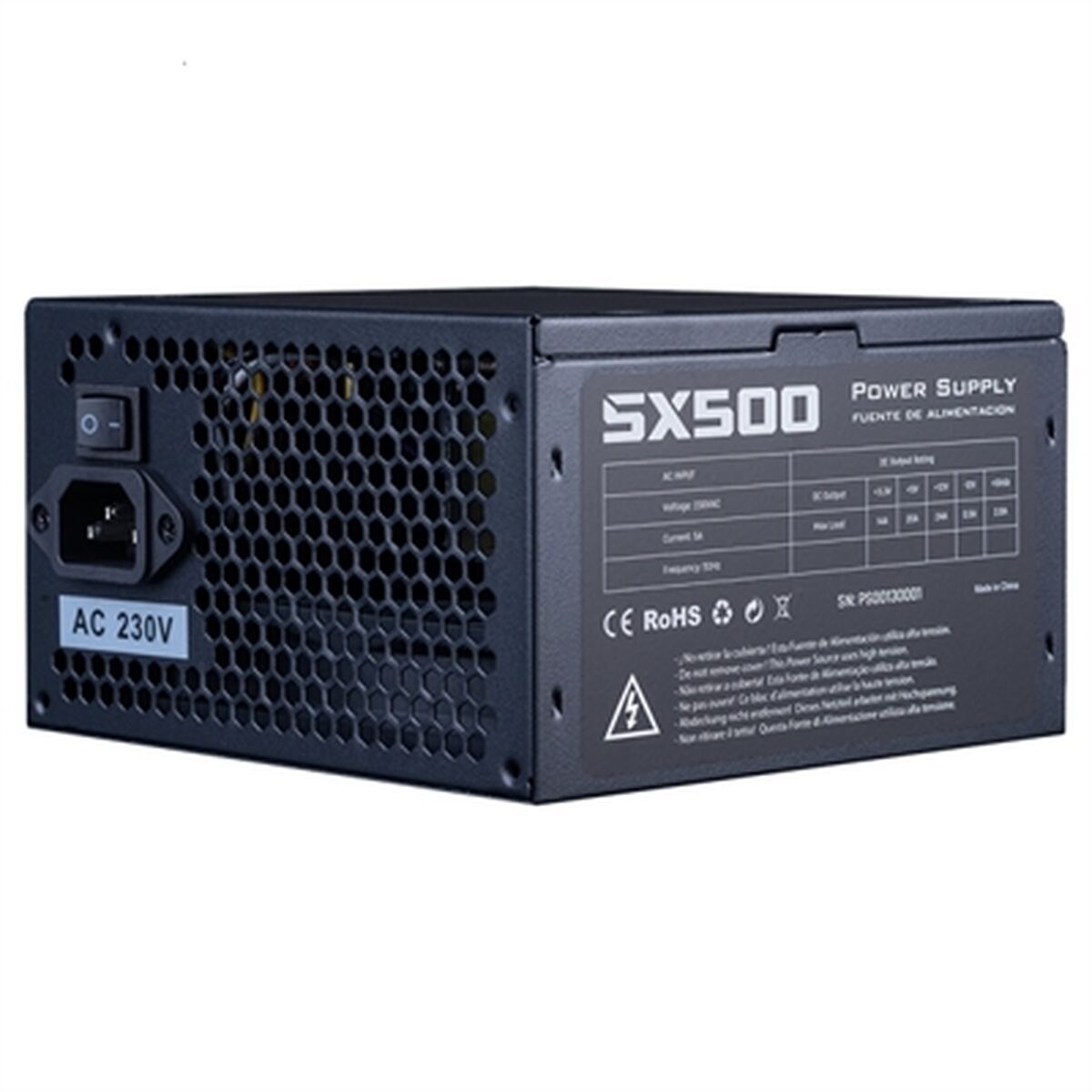 Picture of Power supply Hiditec SX500 500 W ENERGY STAR Certificate