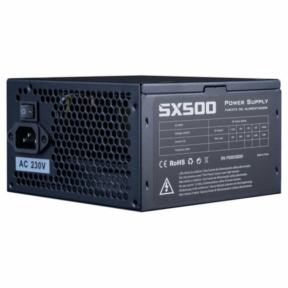 Picture of Power supply Hiditec SX500 500 W ENERGY STAR Certificate