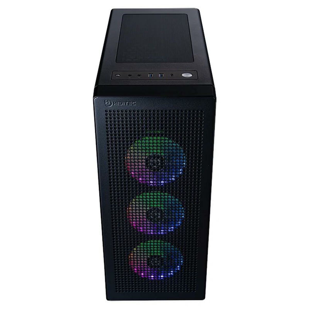 Picture of ATX Semi-tower Box Hiditec H1 AIR Black