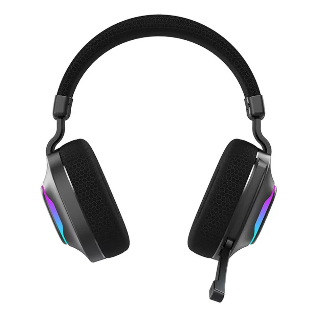 Picture of Headphones with Headband Hiditec Vortex ARGB Black Multicolour