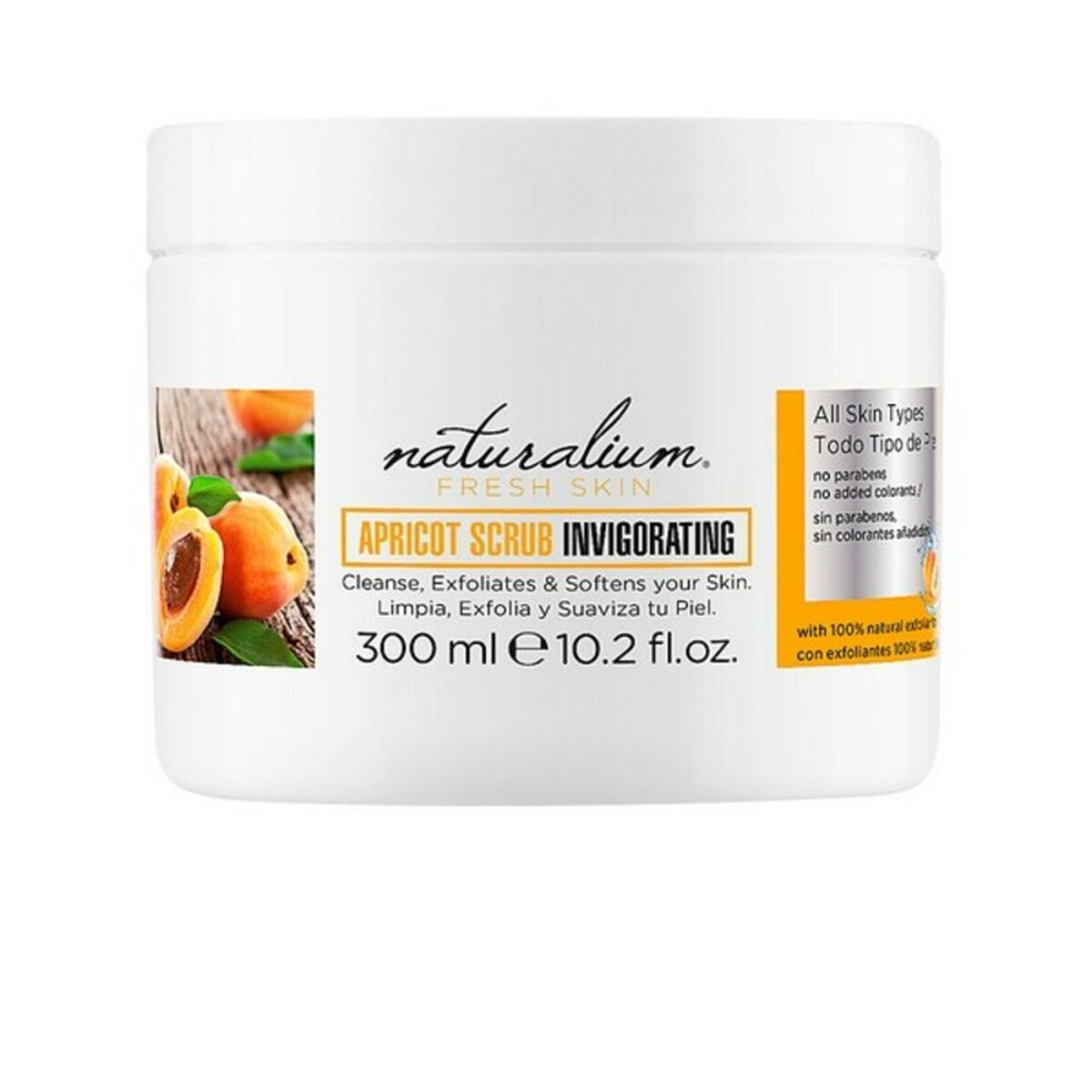 Masque exfoliant Apricot Naturalium (300 ml)