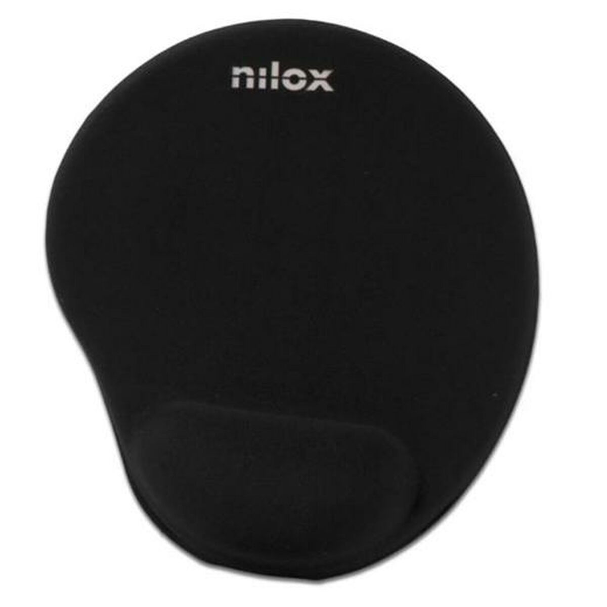Afbeeldingen van Mouse Mat Nilox Black 25 x 22 cm