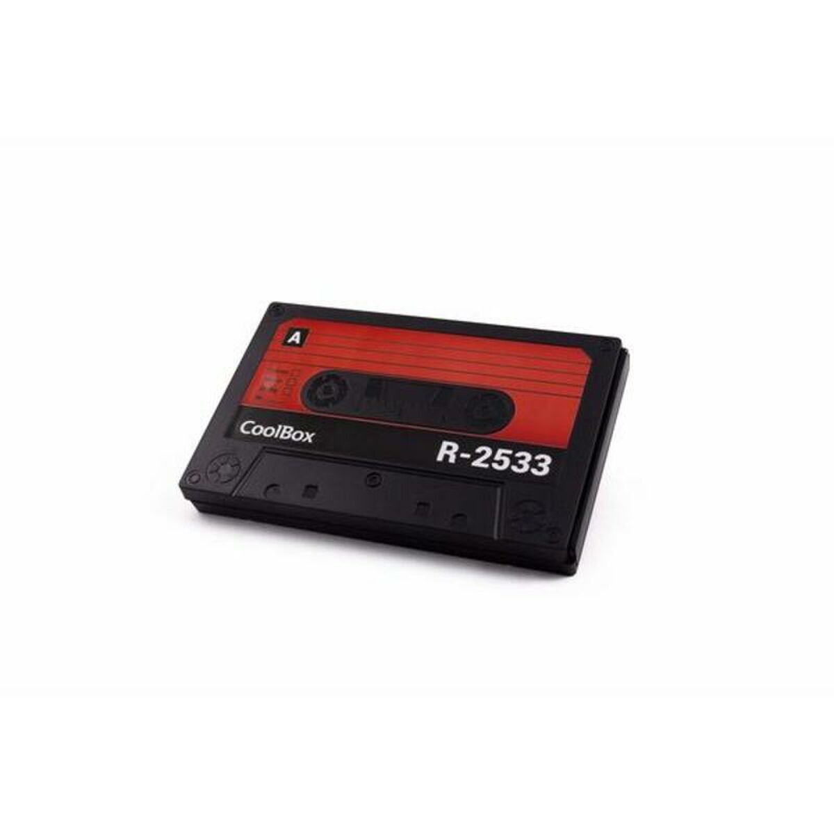 Image de Hard Drive CoolBox SlimChase R-2533 2,5" Black/Red