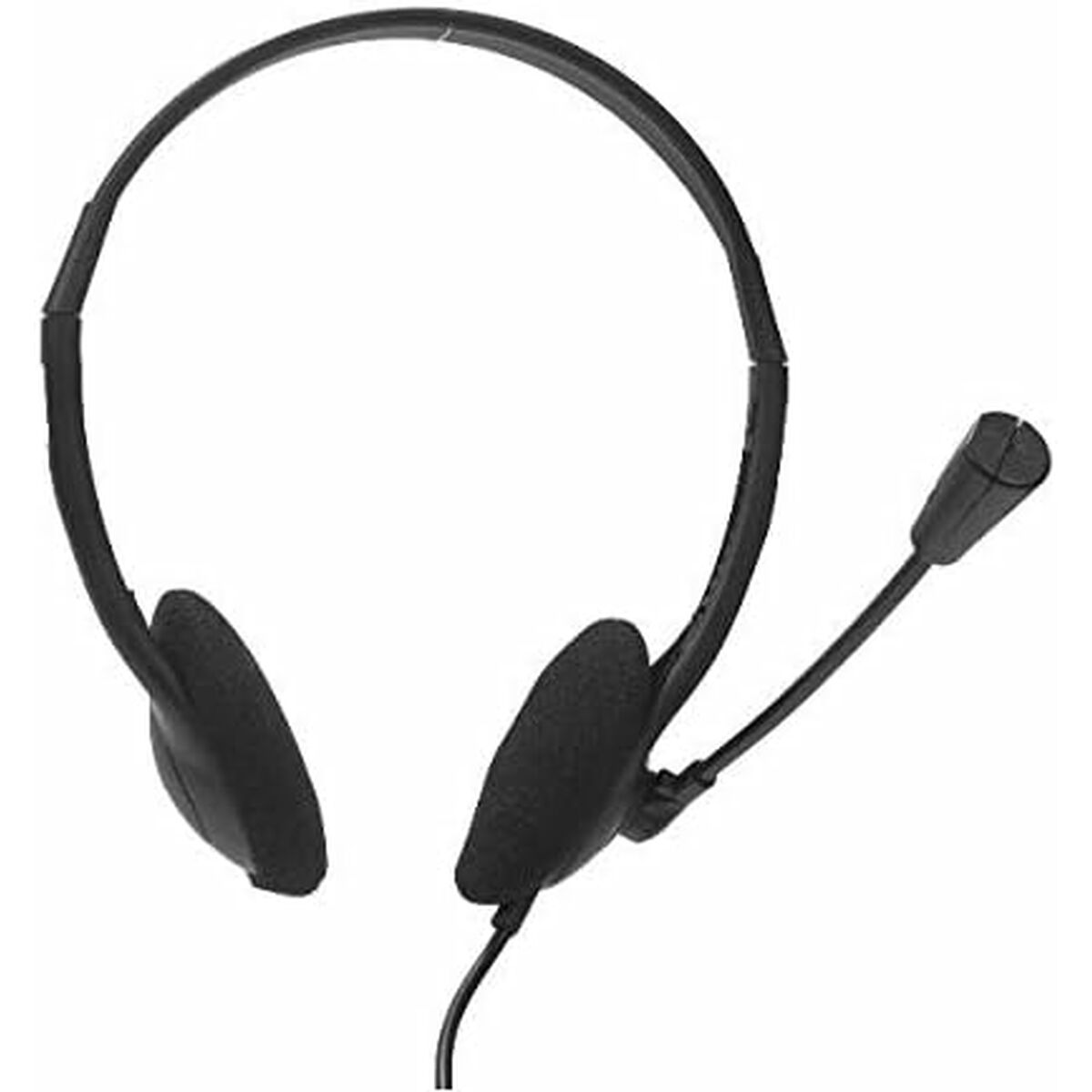 Picture of Headphones with Microphone Nilox NXAU0000002 Black