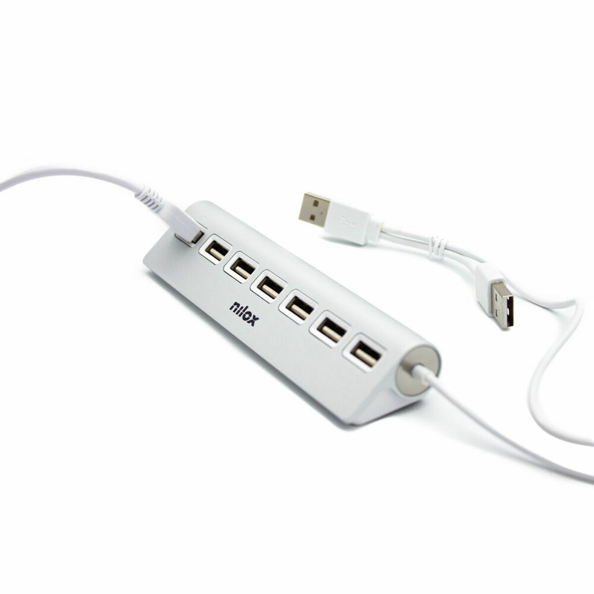 Picture of USB Hub Nilox NXHU7ALU2 Black Grey