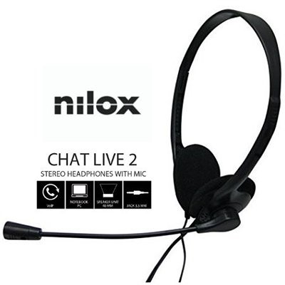 Headphones with Microphone Nilox Control Vol