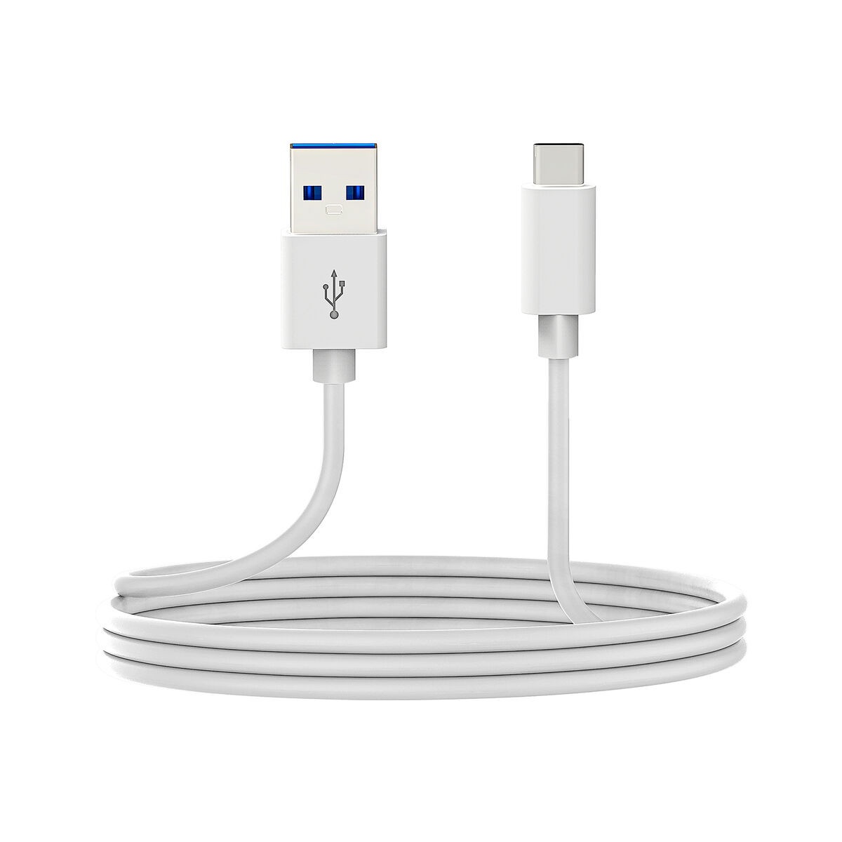 Câble USB A vers USB C DCU 30402065 Blanc