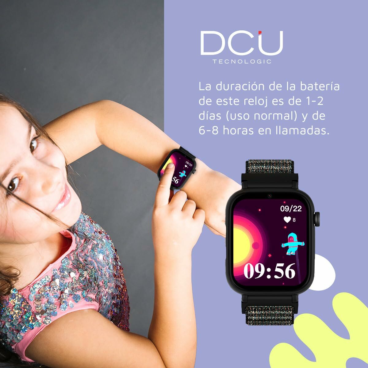 Afbeeldingen van Smartwatch DCU 34159050 Black