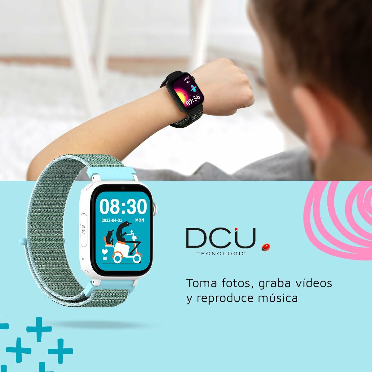 Smartwatch DCU 34159052 Black