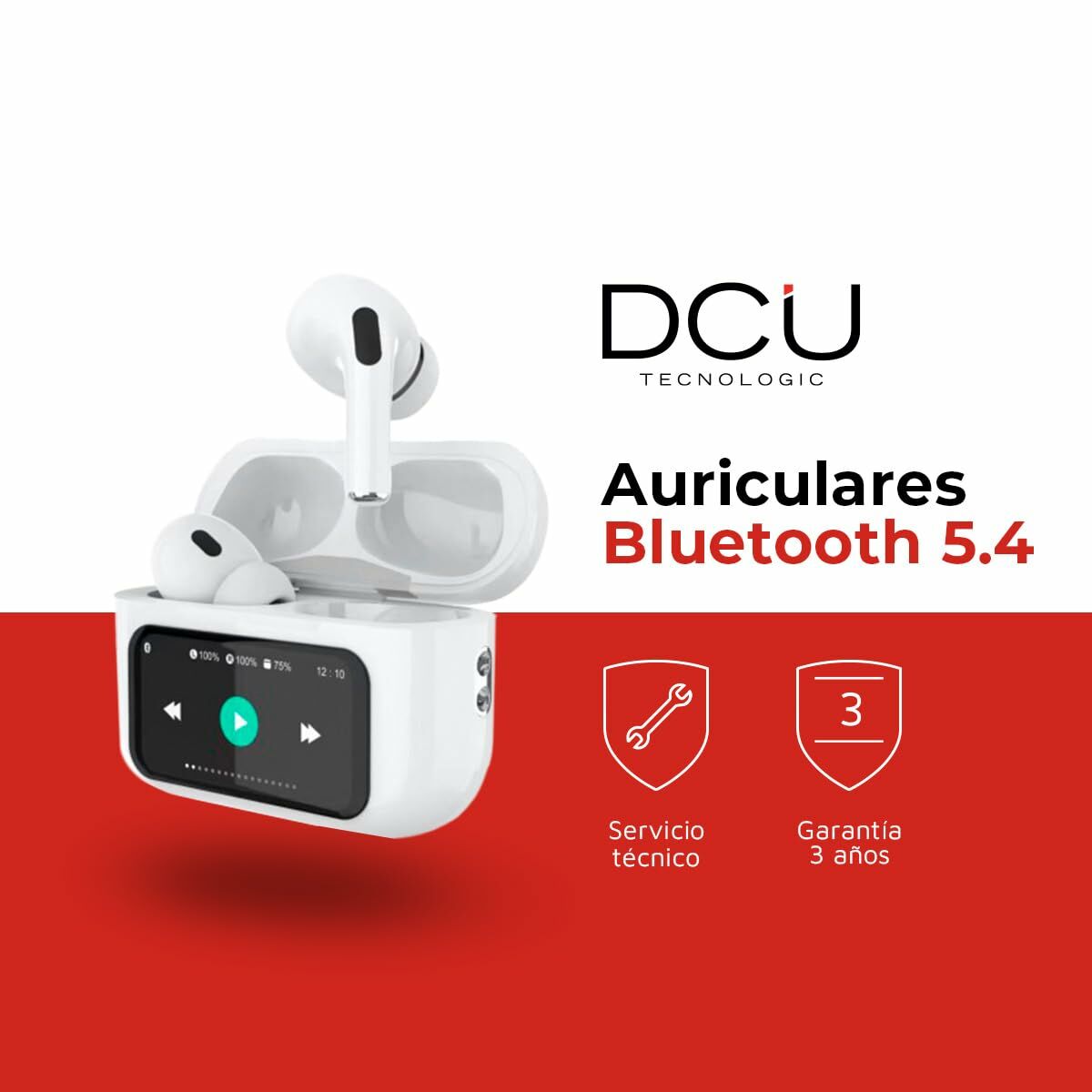 Picture of Bluetooth Headphones DCU 34152080 White